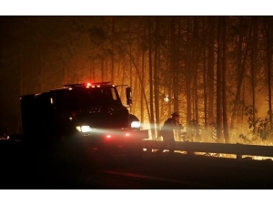 Kaliforniya Orman Yangınlarıyla Mücadele Ediyor