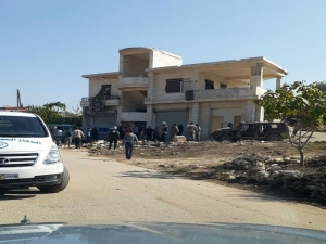 Çobanbey’de Bomba Yüklü Motosiklet Patladı