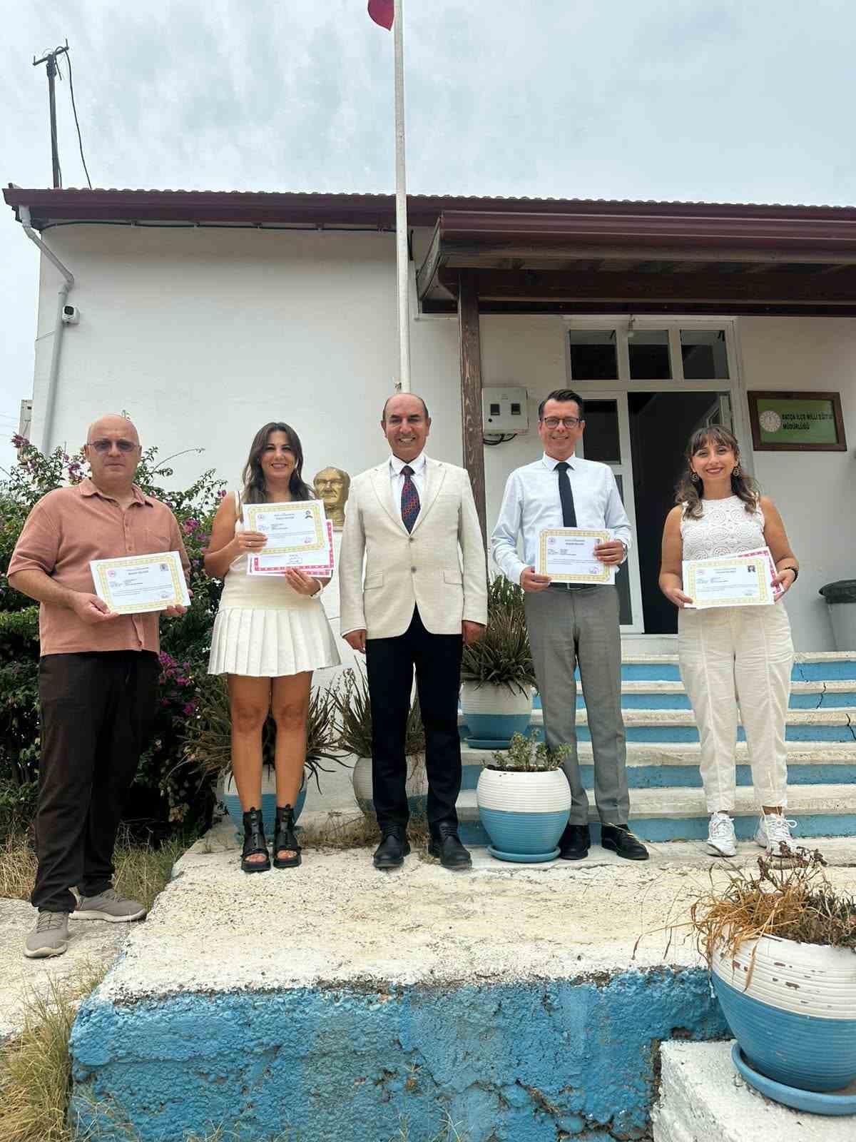 datca-da-egitim-projelerine-katki-saglayan-personele-tesekkur