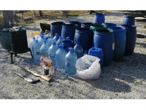 Malatya’da Kaçak Alkol Ele Geçirildi