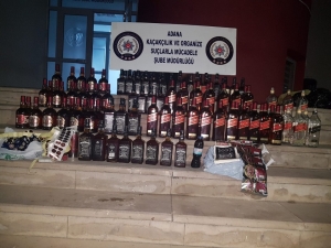 Adana’da Kaçak İçki Operasyonu