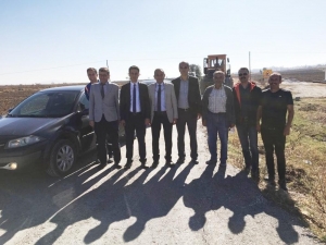 Yol Çalışmaları Yerinde İncelendi
