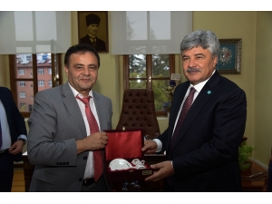 İyi Parti Genel Başkan Yardımcısı Ergun’dan, Başkan Şahin’e Ziyaret