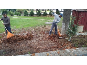 Belediye Ekipleri İnönü Parkında Temizlik Yapıldı