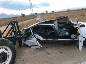 Kahramanmaraş’ta Trafik Kazası: 2 Yaralı