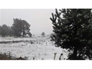 Amasya’ya Mevsimin İlk Karı Yağdı