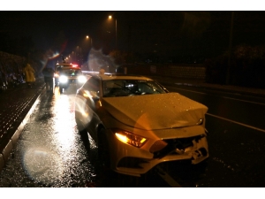 Mhp İl Başkanı Kazada Yaralandı