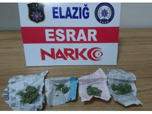 Elazığ’da Uyuşturucu İle Mücadele: 3 Tutuklama