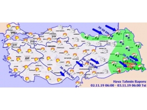 Meteorolojiden Sağanak Uyarısı