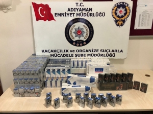 Gümrük Kaçağı Sigaralar Ele Geçirildi