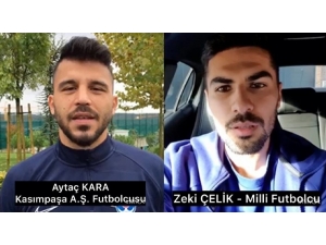 Milli Futbolculardan Anadolu Üniversitesi U-12 Takımına Tebrik Mesajı