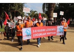 Lösev’den Hatay’da Farkındalık Yürüyüşü