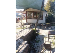 Fatsa’da Toprak Kayması