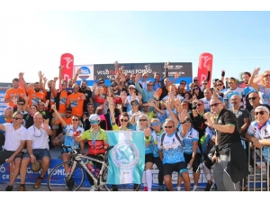 Pedallar Çeşme’de Dönerken Çocukların Da Hayalleri Gerçek Oldu