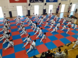 70 Karateci Bir Üst Kuşağa Terfi Etti