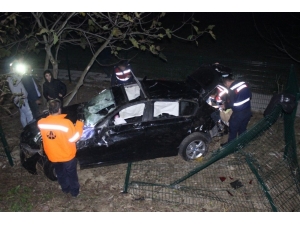 Otomobili İle 60 Metrelik Uçuruma Yuvarlanan Sürücü Alkollü Ve Ehliyetsiz Çıktı