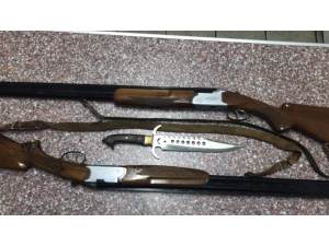 Balıkesir’de 4 Silah Ele Geçirildi