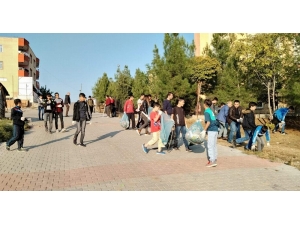 Siirt’te Çocuklar Atıkları Topladı