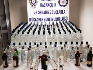 Eskişehir’de Kaçak İçki Operasyonu: 1 Gözaltı