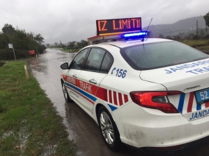 Ordu’da Hızlı Araç Kullanan 44 Sürücüye Ceza