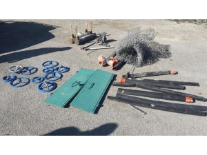 Dsi’ye Ait Malzemeler Çalındı