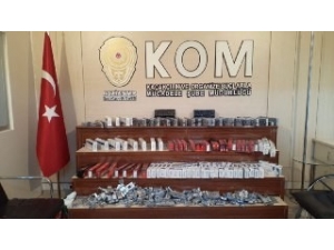 Gaziantep’te Bin 380 Paket Kaçak Sigara Ele Geçirildi