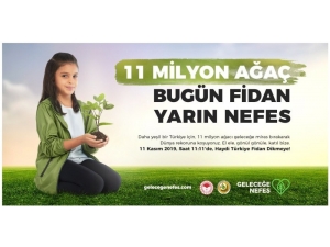 Aliağa’da 38 Bin 400 Fidan Hayat Bulacak