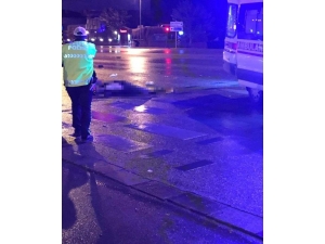 Bisiklet Sürücüsünün Öldüğü Kaza Güvenlik Kamerasında