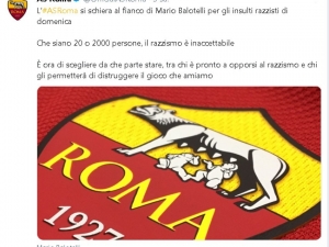 Roma’dan Balotelli’ye Destek