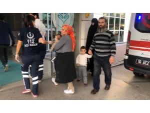 Mürekkep İçen Çocuk Hastaneye Kaldırıldı