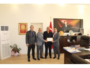 Arif Güler’e ’Fahri Hemşehrilik’ Beratı