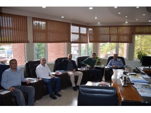 Başkan Yaman Biosun Yetkilileri İle Bir Araya Geldi