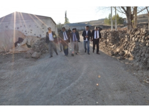 Küçükboğaz Köyünü Kilit Parke Yol Yapımı Tamamlandı