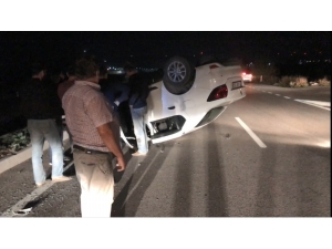 Bandırma’da Kaza Ucuz Atlatıldı