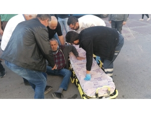 Geri Manevra Yapan Kargo Aracının Altında Kalan Vatandaş Yaraladı