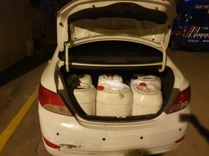 Mazot Hırsızları Yakalandı