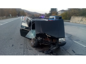 Bursa’da Trafik Kazası: 1 Yaralı