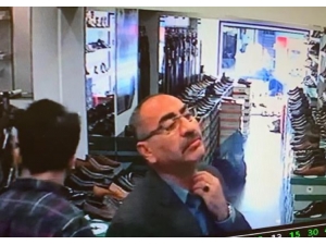 Fatih’te Ayakkabı Mağazasında Hırsızlık Kamerada