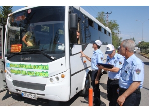 Zabıta Şehir İçi Otobüsleri Denetledi