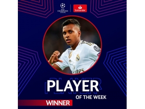 Uefa Şampiyonlar Ligi’nde Haftanın Futbolcusu: Rodrygo