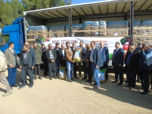 İslahiye’de 160 Çiftçiye Tohum Dağıtıldı