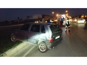 Samsun’da Trafik Kazası: 1 Yaralı