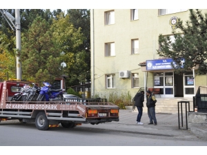 Şuhut’ta Tescilsiz Motosikletlere Ceza Yağdı