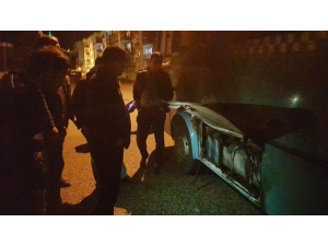 Seyir Halindeki Halk Otobüsü Alev Aldı