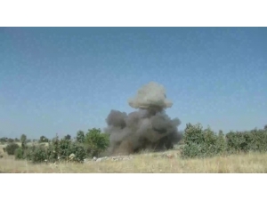 Mardin’de Jandarma 18 Kilogram Eyp Düzeneği Bularak İmha Etti