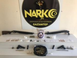 Gaziantep’te Film Gibi Uyuşturucu Operasyonu