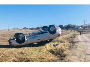 Siirt’te Otomobil Takla Attı: 2 Yaralı
