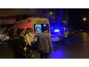 Alkollü Sürücülerin Satırlı Ve Demir Çubuklu Kavgasına Polisten Müdahale