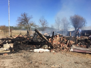 Kastamonu’da Bir Ev Yandı