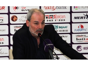 Engin İpekoğlu: “Maalesef Puanı Hak Edecek Bir Oyun Ortaya Koyamadık”